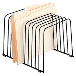 Fellowes Desktop Organizer, 11 Sections, Wire, 9 x 11.375 x 8 Inches, Black, (72112)