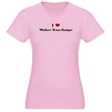 I Love Walker, Texas Ranger Humor Jr. Jersey T-Shirt by CafePress