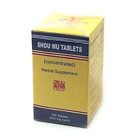 Shou Wu Tablets (K141): Shou Wu Pien Chinese herbal medicine