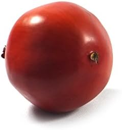 6pc Artificial Red Large Pomegranates - Pomegranate Plastic Fruit - Six Pieces