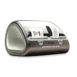 DYMO LabelWriter Twin Turbo Label Printer - Monochrome - Direct
Thermal - 55 lpm Mono - 300 dpi - USB