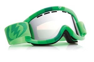 Electric EG5 Snow Goggle Green GP Silver Chrome