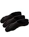 HASLRA Men's No Show Premium Toe Socks Various Types 3-4 Pairs