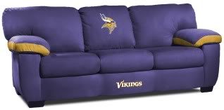Home Team NFL Minnesota Vikings Classic Sofa
