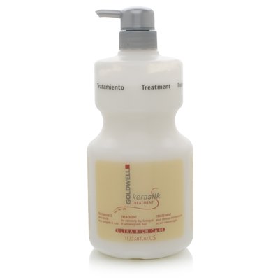 Goldwell Kerasilk Ultra Rich Care Treatment Conditioner, 33.8oz, Pump