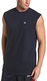 Champion Mens Jersey Muscle Tee,Navy,XX-Large