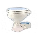Jabsco 37255-0094 Marine Quiet Flush Marine Manual to Electric Toilet Conversion Kit with Intake Pump (24-Volt, 15-Amp)