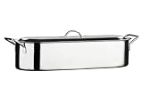 from Premier Housewares Premier Housewares 45 cm Stainless Steel Fish Poacher/ Steamer Model 408105