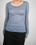 Ladies' Long Sleeve Scoop Neck T-Shirt