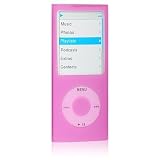 4th Gen Pink Silicone Skin Case Cover + Free Screen Protector  Neck Strap for the New Apple iPod Nano Nano-Chromatic 4th Generation 8gb 16gb
