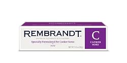 Rembrandt Premium Whitening Mint Toothpaste with Fluoride, Extra Gentle (For Canker Sore Sufferers) - 3 oz (Pack of 3)