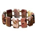 Red Picture Jasper Stretch Bracelet