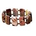 Red Picture Jasper Stretch Bracelet