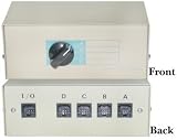 RJ45, ABCD 4 Way Switch Box