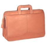 David King Triple Gusset Drop Handle Briefcase