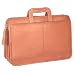 David King Triple Gusset Drop Handle Briefcase