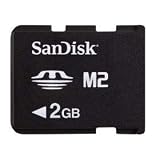 SanDisk SDMSM2-2048-S11M 2.0 GB Memory Stick Micro (without Pro Duo Adapter) Retail Package
