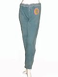 JET JOHN ESHAYA Zip Leg Sweatpants in Teal
