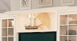 Cottage Revivial Light Bridge, Back Panel Shelf