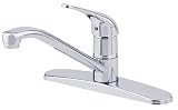 Danze D403512 Melrose Single-Handle Kitchen Faucet with Lever Handle, Chrome