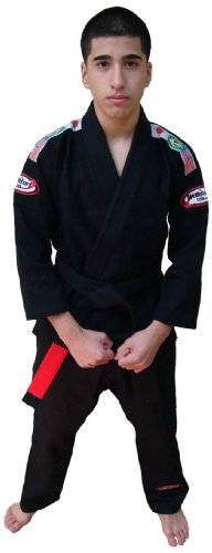 Bjj Kimono Jiu Jitsu/judo Gi Student Black Color 8