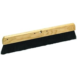Marshalltown 830 24-Inch Wood Backed Concrete Broom by Marshalltown