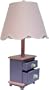 Normande Jewel Box Girls' Lamp, Pink/Purple