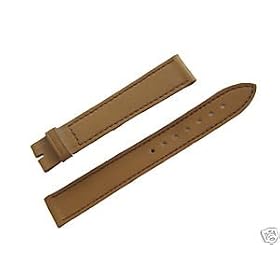 New & Authentic 15mm Cartier Brown/Tan Watch Band 15mm NEW