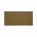 Aspect Peel and Stick Backsplash Brushed Bronze Short Grain Metal Tile Sample for Kitchen and Bathrooms (3