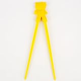 Hello Kitty Plastic Chopsticks w/ Holder Yellow