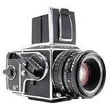 Hasselblad 503-CW Chrome Medium Format Manual Focus SLR Camera Kit, with Waist Level Finder, A-12 Back & 80mm f/2.8 Planar T* CFE Lens