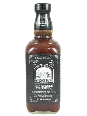 Tennessee Whiskey Jack Daniels 86 Proof Sweet N Mild BBQ, 16oz.