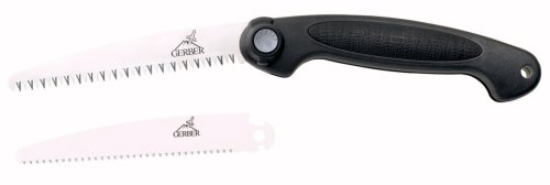 Gerber 46036 E.A.B. Saw 2 Blades, Coarse+Fine with Sheath
