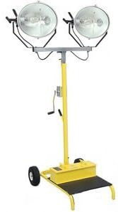 Construction Electrical Products, Fixtures 2 - 1000 watt, mast 2 Stage/Manual, lumens 220,000