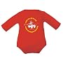 Baby Body 1/1-Arm (Fb. rot) (Gr.74) Wenn ich gro� &hellip KLEINER FRATZ
