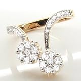 Image of 0.90 Carat Round Diamond Engagement Ring in 18ct Solid Yellow Gold