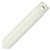 Hunter 22717 12-Inch Downrod, White