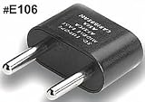Lewis N Clark Electrical Accessories: Europe / Asia Adapter Plug #106