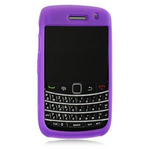 Premium Skin Case for BlackBerry Bold 9700 Onyx (Purple)
