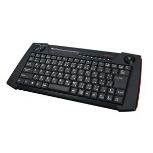 Cover image : ミヨシ MCO レーザー式トラックボール内蔵 ワイヤレスキーボード ブラック TK-24G04/BK