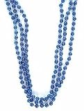 Blue Bead Necklace (1 dz)