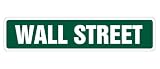WALL STREET -Street Sign- nyse stock broker trader gift novelty road WALL STREET -Street Sign- nyse stock broker trader gift novelty road