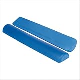 AeroMAT Half Round Foam Roller in Blue 3386 Size: 36 Length