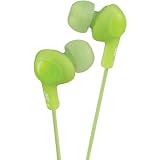 JVC HAFX5G GUMY PLUS INNER EAR HEADPHONES (GREEN)