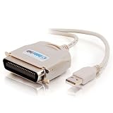 Cables To Go - 16898 - 6ft USB IEEE-1284 Parallel Printer Adapter Cable (Beige)
