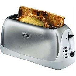 Oster 6330 Inspire 4-Slice Toaster, Brushed Stainless Steel