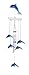 StealStreet SS-G-98674 Wind Chime Acrylic Dolphin Hanging Garden Porch Decoration Collection