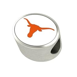 Texas Longhorns Enameled Charms Fit Most Pandora Style Charm Bracelets