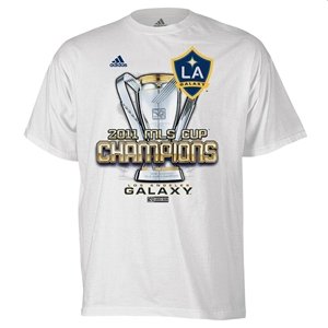 adidas LA Galaxy MLS Cup 2011 Champions T-Shirt adidas LA Galaxy MLS Cup 2011 Champions T-Shirt