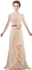 Chiffon Tank Bridesmaid Dress/Wedding Party Dress 